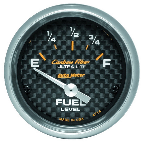 2-1/16" FUEL LEVEL, 240-33 Ω SSE, CARBON FIBER